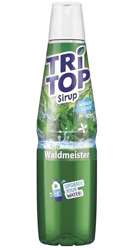 TRi TOP Waldmeister | kalorienarmer Sirup für Erfrischungsgetränk, Cocktails oder Süßspeisen | wenig Zucker (1 x 600ml)