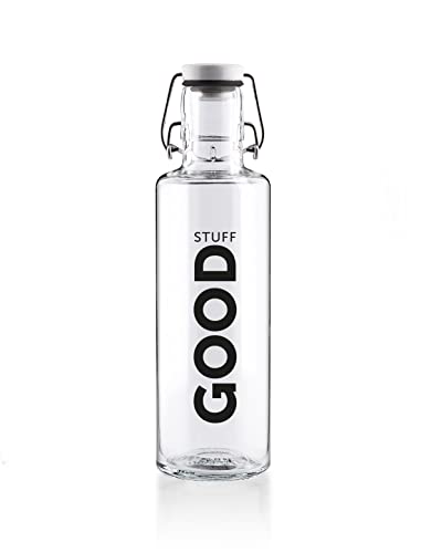 soulbottles 0,6l • Good Stuff • Trinkflasche aus Glas • nachhaltig, plastikfrei, klimaneutral