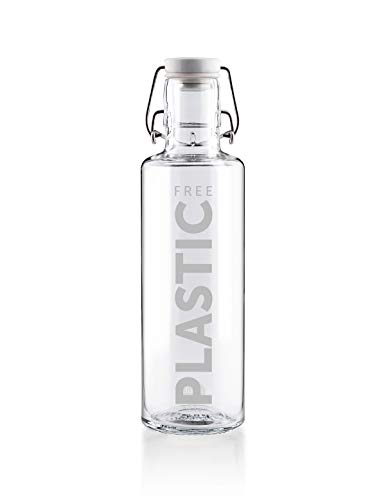 soulbottles Unisex – Erwachsene Plastic Free Trinkflasche, 600 ml