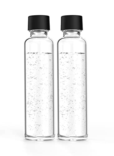 Sodapop Glasflaschen-Set Logan, Ersatzflaschen ausschließlich geeignet Wassersprudler Logan, 2X 600 ml*