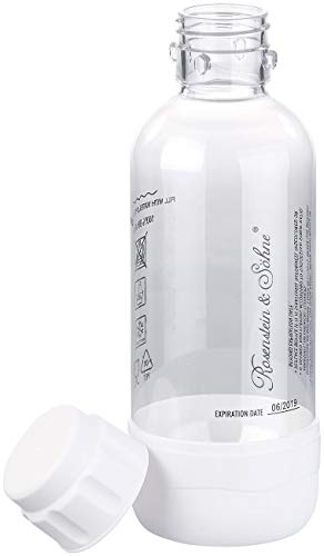 Rosenstein & Söhne Zubehör zu Soda Wassersprudler: PET-Flasche für Getränke-Sprudler WS-300.multi, 0,5 Liter, BPA-frei (Soda-Sprudler mit Wasserflasche, Süßgetränke Sprudler, Cocktail)