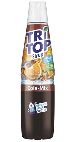 TRi TOP Orange-Cola-Mix | kalorienarmer Sirup für Erfrischungsgetränk, Cocktails oder Süßspeisen | wenig Zucker (1 x 600ml)