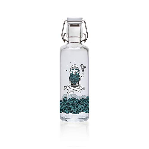 soulbottles 0,6l • soulsailor • Trinkflasche aus Glas • plastikfrei, nachhaltig, vegan