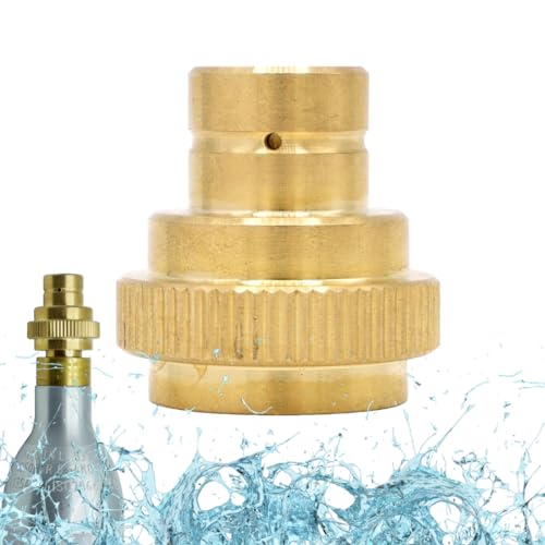 Quick-Adapter für CO2 Wasser-Sprudler DUO, Art,Terra, Gaia und Crystal 3.0 | 425 g | 60 Liter Alu-Zylinder