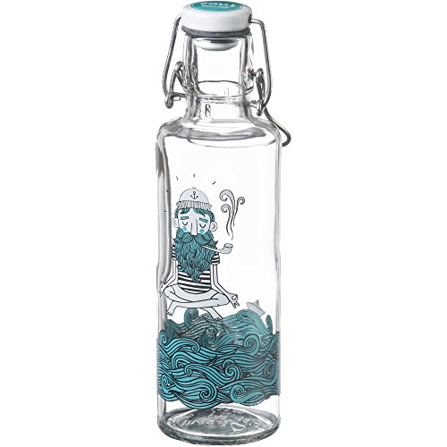 soulbottles 0,6l • soulsailor • Trinkflasche aus Glas • plastikfrei, nachhaltig, vegan
